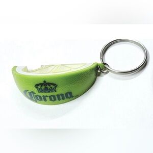 CORONA BEER Green Lime Wedge/ Slice Bottle Opener Key Chain Factory Sealed